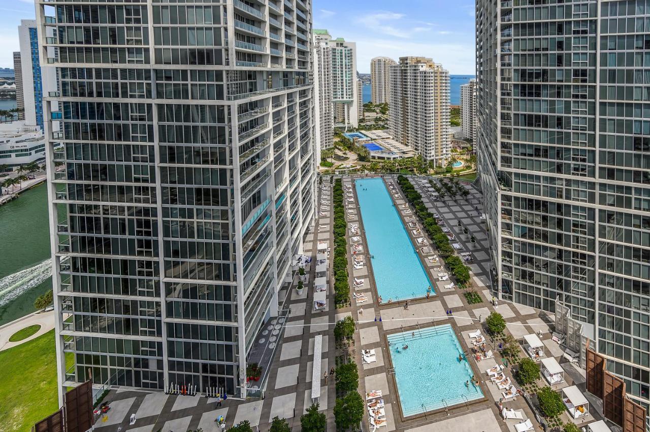 Breathtaking Ocean View Unit Icon Brickell W Villa Miami Buitenkant foto